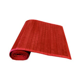 Varnish Bamboo Table Runner 140 x 33cm Red V442-JTC-TABLER-BAMBOOVAR2R-RED-RE