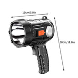 Flashlights for Home Rechargeable,Led Lights Handheld Large Flashlight Super Bright Outdoor Solar S V1192-AZ-W-29240