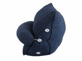 Large Backrest 60x22x50cm Triangular Design Detachable Soft Comfortable Reading Pillow Backrest for V1294-YM0523-3117220061719
