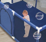 Baby Playpen Safety Gate Dark Blue V178-66817
