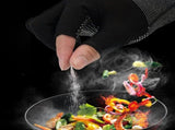 2 Pairs Thin Cooking Gloves with Anti-Slip Texture, Flexible Heat Resistant Kitchen Mitts for Baking V1369-AZ3-W-18953