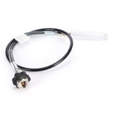 36in Black CO2 Soda Hose Adapter Kit CGA320 TR214 Dual Thread Good Sealing with Mounting Hardware V1294-YM0901-3113210018111