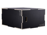 3 in 1 Plyometric Jump Box, 30/24/20 Inch Wooden Plyo Box, Platform & Jumping Agility Box, Anti-Slip V952-SHYTX302420YJ3BI5V0