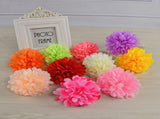50pcs Artificial Marigold Flowers Fake Flower Heads Garland for Wedding Home Christmas Decor Creamy V1294-YM0714-210910LS03-1
