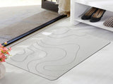 Stone Bath Mat Diatomaceous Earth Bath Mat Super Absorbent Non Slip Diatomite Stone Bath Mats For V1370-AZ4-17488