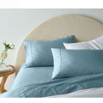 Accessorize 1900TC Cotton Rich Sheet Set Blue King V442-HIN-SHEETS-1900TCCOTTONRICH-BLUE-KI