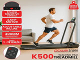 Powertrain K500 Walking Pad Treadmill Electric Exercise Home Gym Cardio Running Fitness TML-HSM-K500