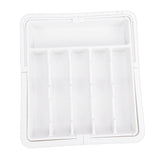 Silverware Drawer Organizer Multifunctional Anti Slip Plastic Expandable Cutlery Tray with 6 to 9 V1294-YM0901-3118250200611