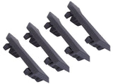 4 Pieces Left Side Running Board Step Pad Grip Cover for Ford F150 2015-2022, Replaces FL3Z16491DA, V1189-LC-QP-00791