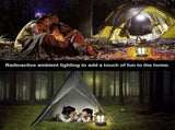 Led Camping Lantern,rechargeable Retro Dimmable Camping Light Waterproof Tent Light For Power V1308-DSZKI-1102-2