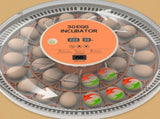 30 Eggs Incubator with Automatic Egg Turning Humidity Control Temperature Display and Egg Candler V1294-YM0901-H49019AU