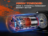 X-BULL 4500LB Electric Winch 12V Winch Boat Trailer ATV Steel Cable With 5.5MX13M Synthetic Rope V211-AUEB-AXEW017XBSR002