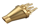 Copper Water Fountain Nozzle Direct Spraying Universal Adjust Pool Sprinkler Head for Garden G2 Inch V1294-YM0901-3111230245312