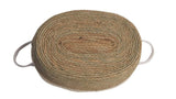 2 Piece Cotton Rope Stripe Carry Handles Storage Baskets set V915-MB0054