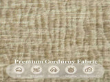 Couch Modular Sectional 3 Seater Sofa L-Shaped Khaki81" Boneless Sofa Bed, Deep Seat and Side V1337-LS-BK02-K