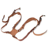 Camera Strap Leather Double Shoulder Harness Strap Photography Accessories for DSLR CamerasBrown V1294-YM0901-3117200124012