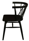 Sierra Cross Back Oak Chair - Set of 2 V199-CH061XBSF2B