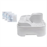 Cat Water Fountain,Pet Drinking Fountain for Multiple Pet,Ultra Silent Cat Water Bowl ,for Small V1192-AZ-W-20724