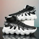 Men'S Casual Sneakers Trendy Shoes Men'S Footwear Comfortable Sneakers Stylish - White - Size 40 V1106-919-54758-WHT-40
