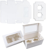 Cupcakedozen - With paper - 30 pieces - with 2 paper holders - Cupcake cases - Cake boxes - for V1259-DP01-BO-77