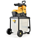 MICHIGAN 2400W Electric Crushing Impact Shredder, Quiet High Torque Garden Mulcher Chipper, Shreds V219-MCGSLG00A