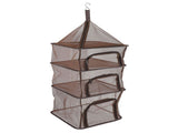 Hanging Drying Net Foldable 4 Layer Portable Multifunction Mesh Drying Rack for Fish Vegetable V1294-YM0901-3117240229812