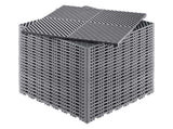 Interlocking Drainage Mat, 41.5 x 41.5 cm Modular Interlocking Cushion, 24 Pcs Splicing Drainage V952-CKPSD157157IYIV1HV0
