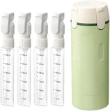 4 in 1 Travel Perfume Bottle Refillable, 4 Pack 30ML Travel Bottles for Toiletries, Leak-Proof & V1258-DP02-F-383