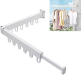 Foldable Wall Drying - Foldable Wall Clothes - Foldable Wall Clothes Rod - 2-Way Drying V1188-MS101-01639-1