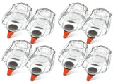 8Pcs 350ml Plant Watering Globe Attractive and Practical for Automatic Watering of Room Balcony and V1366-AZ2-W-15003