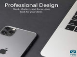 Leather Desk Pad 36" x 20", Office Desk Mat Waterproof Black - Premium Quality - Smooth Mouse V1258-DP02-C-353
