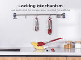 600F Heat Resistant 7/9/12 inches Silicone Cooking Tongs with Non Stick Rubber Tips and V1258-DP02-C-379