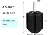 Aquarium Sponge Filter Breeding Fry Betta Shrimp Nano Fish Tank 4pcs V1258-DP02-F-349