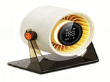 Desktop Wall Mounted Circulation Fan LED Adjustable Quiet Smart Display Fan Rotatable Rechargeable V1294-YM0901-3113250075411