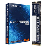 GIGABYTE Gen4 4000E SSD 1TB, PCI Express 4.0x4, M.2, 1000GB, Up to 4000 MB/s, 3900 MB/s, MTBF 1.5M V1202-V2-HBG-G440E1TBM2