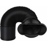 Mobile Air Conditioner Exhaust Hose Kit Black Flat Mouth, Diameter 15 cm Length 22-150 cm V1189-WXF-521-0094