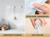 Vacuum Storage Bags with Rolling Slide Clip, Airtight Space-Saving Compression Bags for Comforters, V1189-LC-AMZ-00268