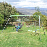 Lifespan Kids Lynx 4 Station Swing Set V420-PELYNX