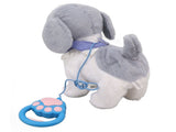 Walking and Barking Puppy Dog Toy Interactive Dancing Electronic Plush Pet with Remote Control Leash V1294-YM0703-3115230020512