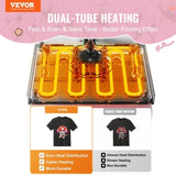 VEVOR Heat Press Machine 12x10in Heat Transfer Machine for T-Shirts Press Pink V952-YTSTHJBJF121030U8V3