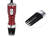 550W Wet Dry Dual Use Hot Hair Dryer Comb Curling Modeling Tools with 3 Level Adjustment RedUK Plug V1294-YM0901-3113200163313