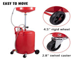 Waste Oil Drain Tank Portable Oil Drain 20 Gallon Air Operated Drainer V952-QCPJLBHDYF20UAJ6WV0