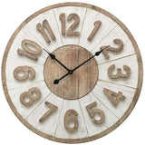 XXL Hamptons Giro Wall Clock 70cm V637-11721CLK