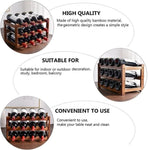 3-layer Bamboo Wine Storage Rack V178-43802