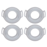 Microwave Cool Plate Spill Proof Bowl Carrying Tray with Handles for Bowls Plates V1294-YM0901-3118240141211