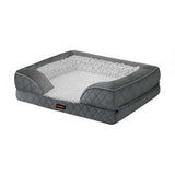 Pawz Orthopedic Memory Foam Pet Bed Dog Washable Mat PT1289-XL-GY