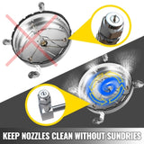 Surface Cleaner 20 inch Flat Surface Cleaner for Pressure Washer 4000psi Pressure with 3/8 Quick V952-QDXDJ20CDJL000001V0