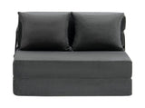 Folding Sofa Bed, 3-in-1 Foldable Couch Bed with 2 Pillows and Washable Cover, 25D High Density V952-ZDSFDDZSFSINLMIP6V0