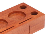 8 in 1 Wooden Coffee Tamper Station 51 To 54mm Height Adjustable Organizer Station 7 Compartments 1 V1294-YM0901-3118240165311