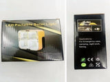 Mini Solar Rechargeable Multifunctional Searchlight, Solar Flashlight Rechargeable, Orange Flood V1366-AZ2-W-11594